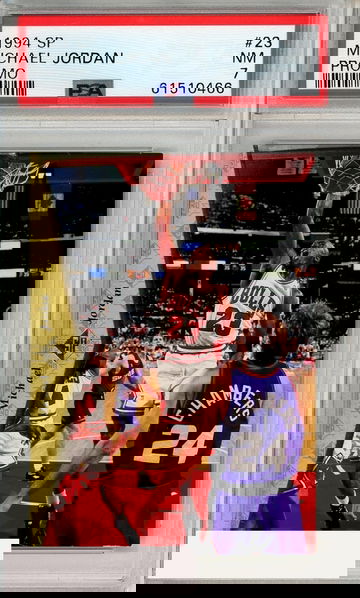 1994 SP MICHAEL JORDAN #23 PROMO PSA 7 NM