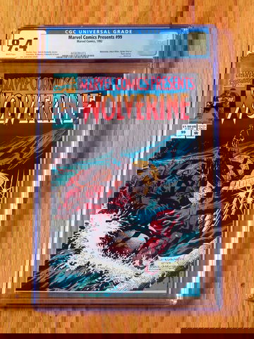 MARVEL COMICS PRESENTS #99 CGC 9.4 NM WP 1992 Wolverine John Byrne homage