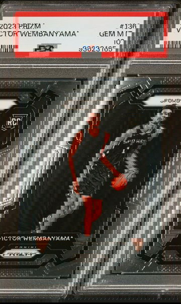 Victor Wembanyama 2023 Prizm 136 RC PSA 10