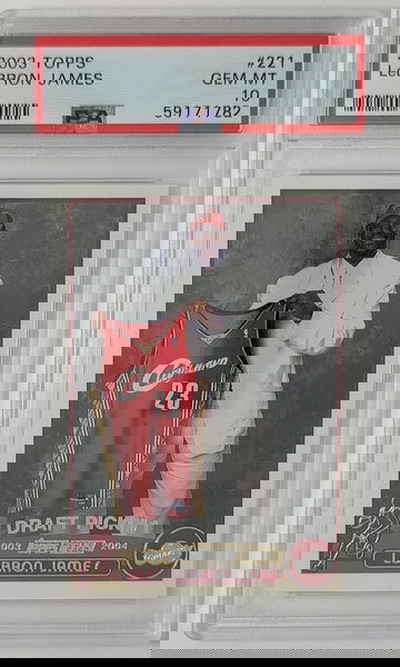 LeBron James 2003 Topps Rookie