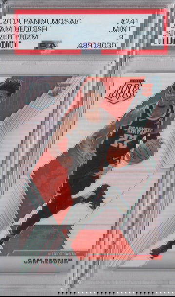 2019 Mosaic Cam Reddish Silver PSA 9