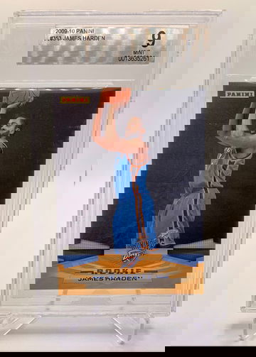 2009-10 Panini James Harden #353 Rookie BGS 9 Mint