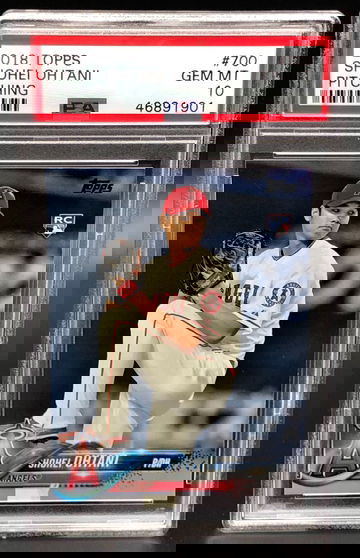 Shohei Ohtani 2018 Topps #700 PSA 10 Gem Mint RC