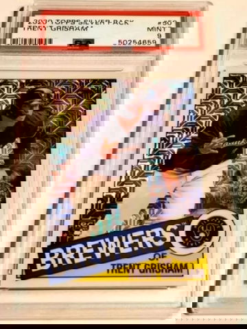 2020 TRENT GRISHAM Topps Silver Pack 1985 Chrome Promo PSA 9 Rookie RC #50