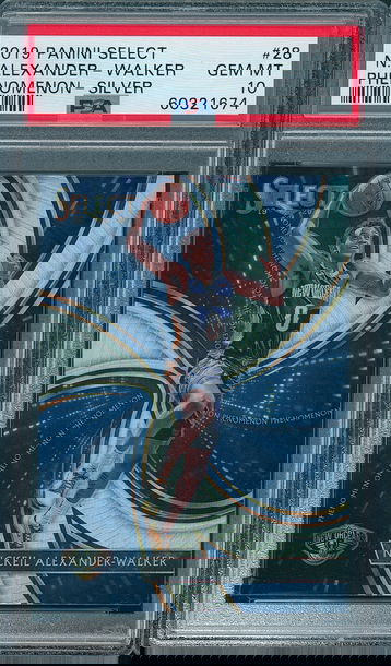 2019 Select Nikeil Alexander-Walker #28 Phenomenon Silver PSA 10