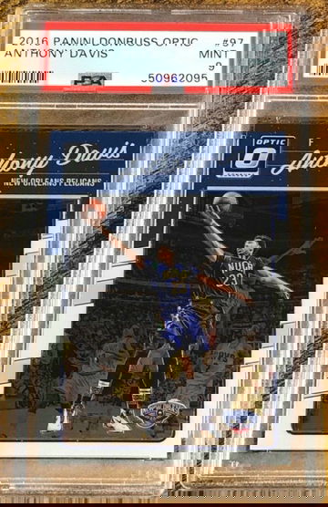 2016 Panini Donruss Optic Anthony Davis PSA 9 MINT 