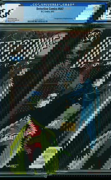 DETECTIVE COMICS #647, CGC 9.6 NM+