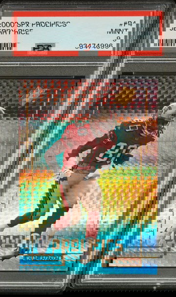 2000 JERRY RICE SPX PROLIFICS #P4 PSA 9 FB.C2.31