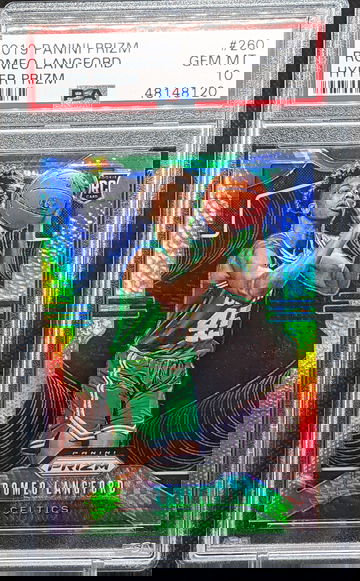 2019-20 Prizm Romeo Langford RC Hyper PSA 10