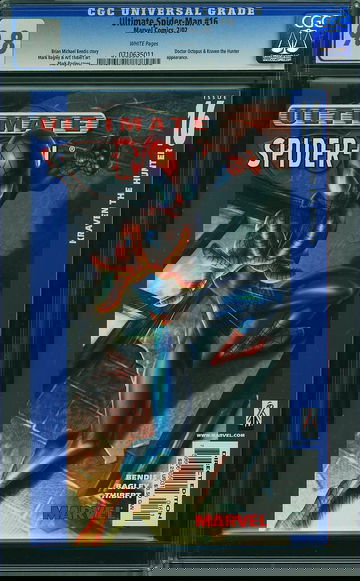 ULTIMATE SPIDER-MAN #16, CGC 9.8 NM/MT