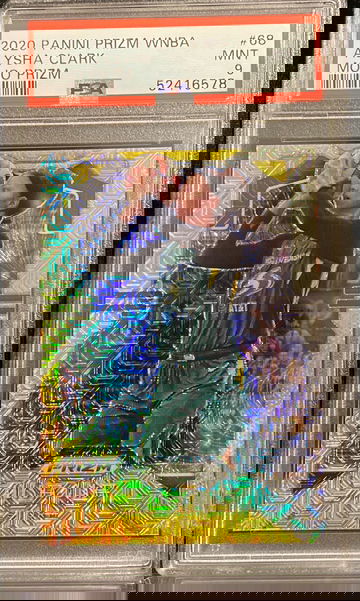 2020 Panini Prizm WNBA Mojo Prizm #d 04/25 Alysha Clark PSA 9