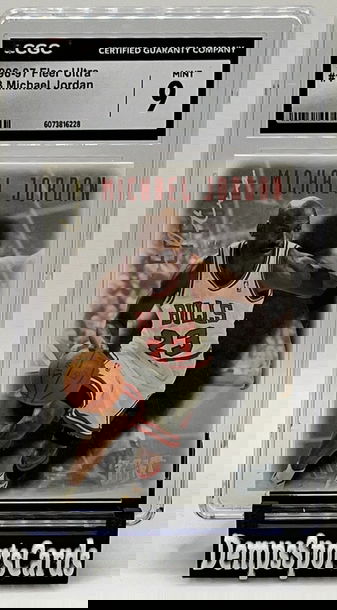 1996-97 Fleer Ultra Effort Michael Jordan #143 CGC 9 Chicago Bulls