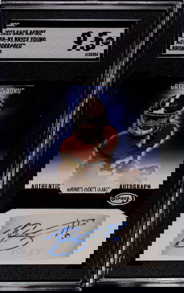 2023 Sage Aspire ASP-BY Bryce Young Autographed Bronz SGC 9.5