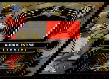 2024 Panini Gold Standard Audric Estime #220 RC Patch Auto /199