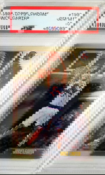 Vince Carter Topps Chrome 