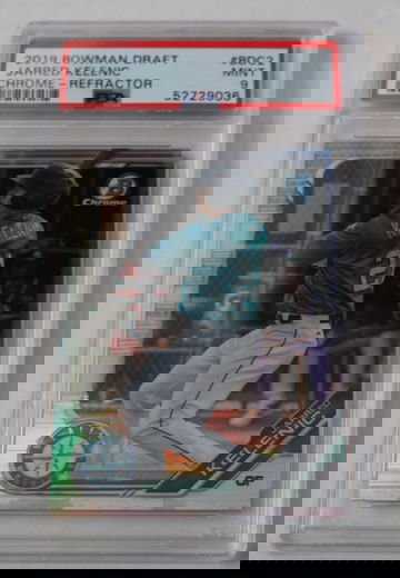 2019 Bowman Chrome Draft Jarred Kelenic refractor PSA 9