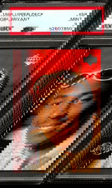 Kobe Bryant 1996 Upper Deck #58 ROOKIE RC PSA 9 Mint