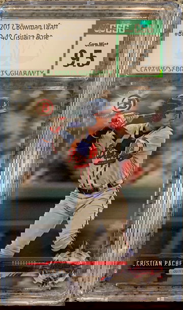 2017 Bowman Draft Christian Pache CSG 9.5