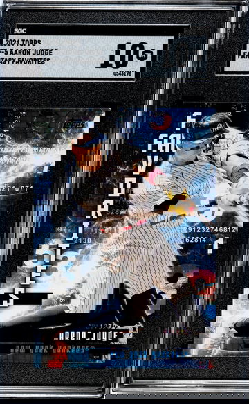 2024 Topps #FF-5 Aaron Judge Fantasy Favorites SGC 10