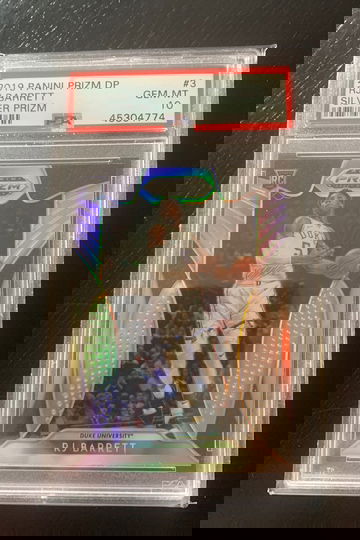 2019 Prizm Draft Picks Silver RJ Barrett psa 10