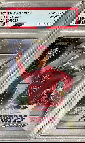 2018 STADIUM CLUB #SF-SO SHOHEI OHTANI SPECIAL FORCES RC MINT