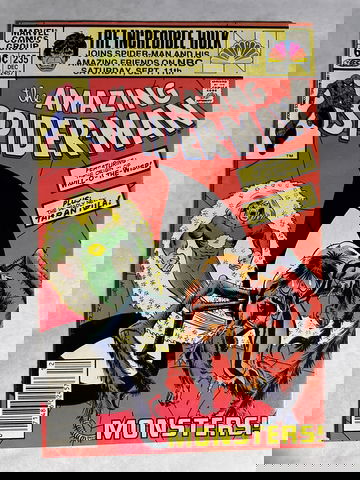 Amazing Spider-Man #235 (1982) Marvel Newsstand | Origin of Will-O'-The-Wisp | VF+