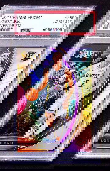 2017 Select - Lonzo Ball - Rookie Concourse Level Silver Prizm - PSA 10