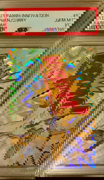 2013 PANINI INNOVATION KABOOM STEPHEN CURRY PSA 10