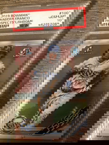 2019 Bowman Chrome Wander Franco PSA 10