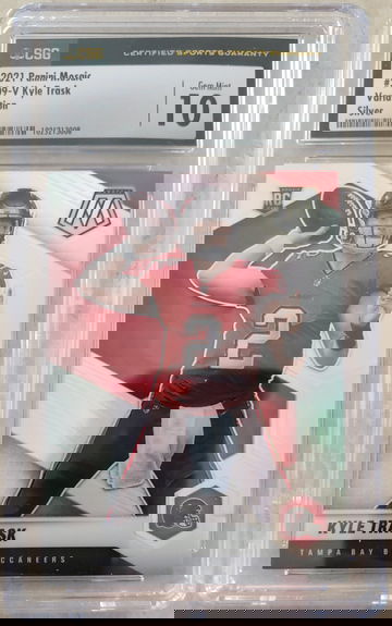 Kyle Trask RC 2021 Mosaic # 309 Variation Silver CSG 10 💎