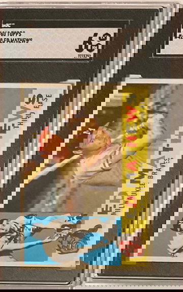 1960 Topps Ed Mathews SGC 6