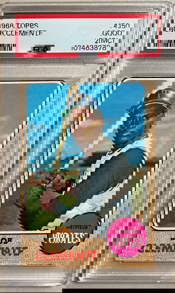 1968 TOPPS ROBERTO (“BOB”) CLEMENTE #150 GOOD