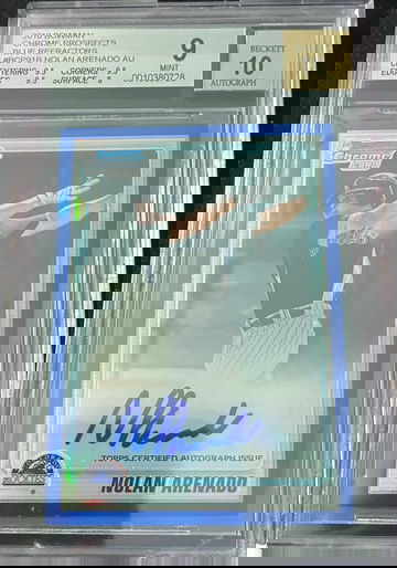 2010 Nolen Arenado Bowman Chrome Auto /150