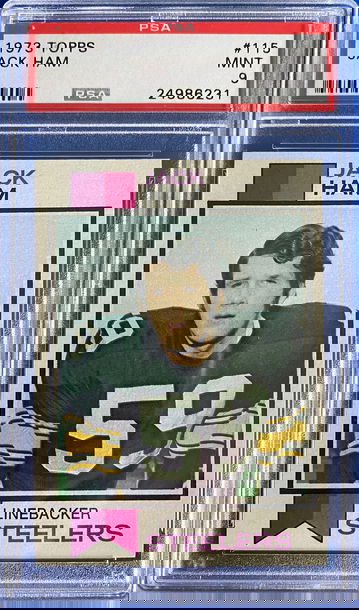 1973 Topps #115 Jack Ham PSA 9 RC