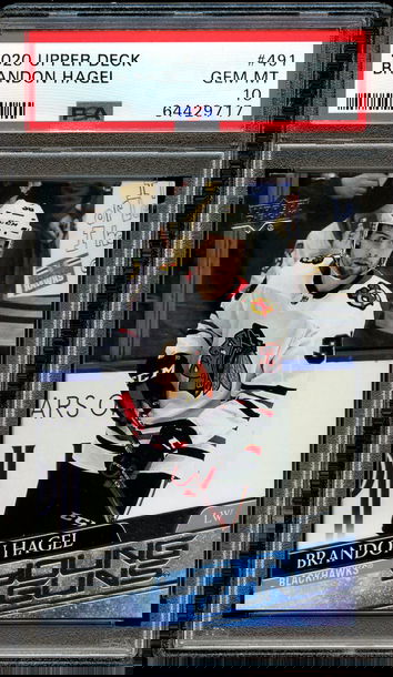 2020 Upper deck Brandon Hagel Young Guns