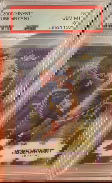 2000 finest Kobe Bryant PSA 10