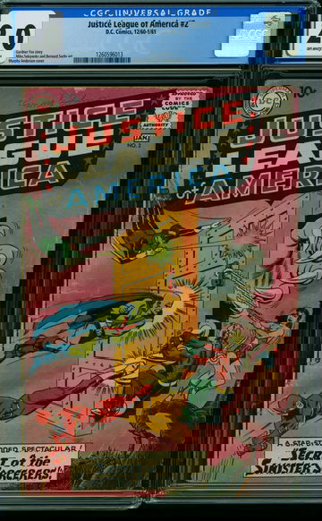 JUSTICE LEAGUE OF AMERICA #2, CGC 2.0 GD