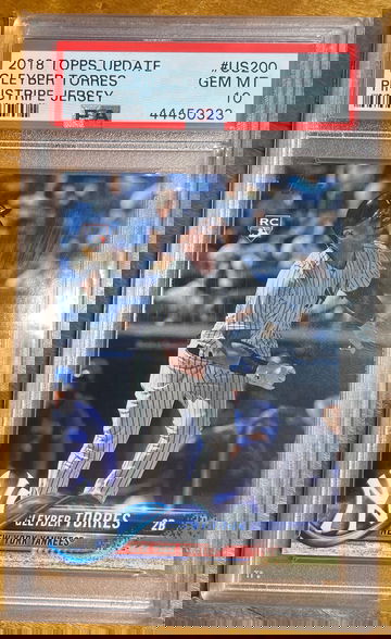 2018 Topps Update Gleyber Torres RC PSA 10 Gem-Mint