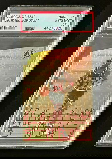 1997-98 UD3 Michael Jordan PSA 10 #MJ3-1