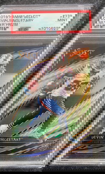 2019 Select Prizm Devin Singletary PSA 9