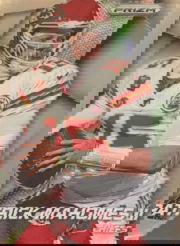 2024 Panini Prizm Football Patrick Mahomes II Flashback Silver #3