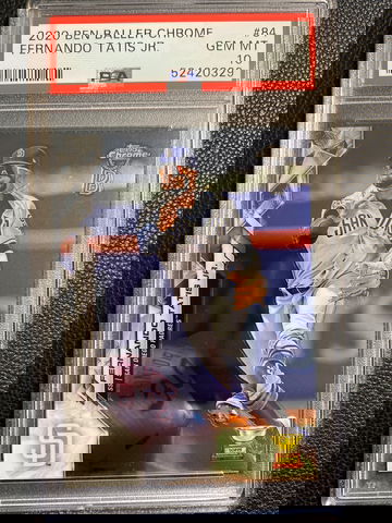 Fernando Tatis Jr Ben Baller Chrome PSA10