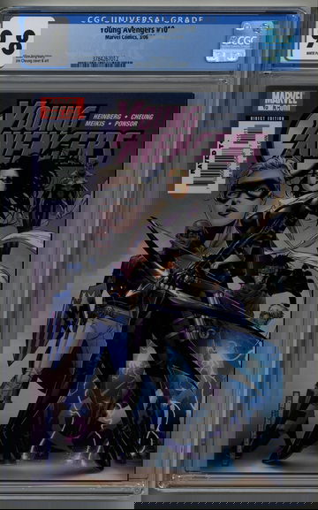 Young Avengers 10 CGC 9.8 1st Tommy Shepherd Speed Kate Bishop 1st Costume