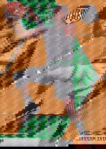 2019-20 Panini Mosaic Jayson Tatum #79 Orange Flourescent 08/25