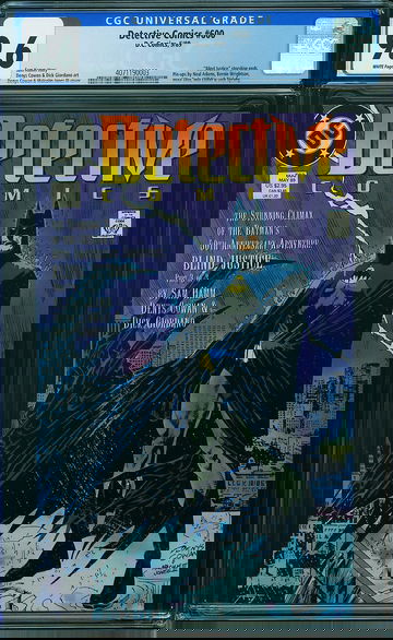 DETECTIVE COMICS #600, CGC 9.6 NM+