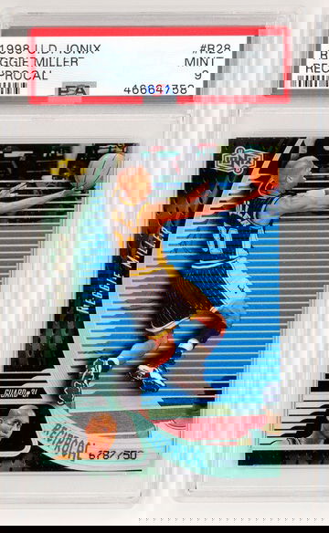 1998 Upper Deck Ionix Reggie Miller Reciprocal /750 PSA 9