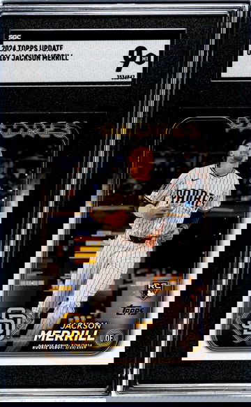 2024 Topps Update #US169 Jackson Merrill SGC 9