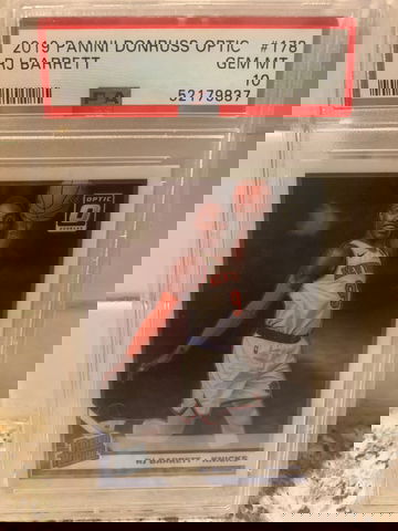 2019 Panini Donruss Optic RJ Barrett PSA 10