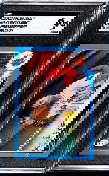 2023 Topps Big League #WR-98 Trevor Story Wrapper Redemption /75 SGC 9