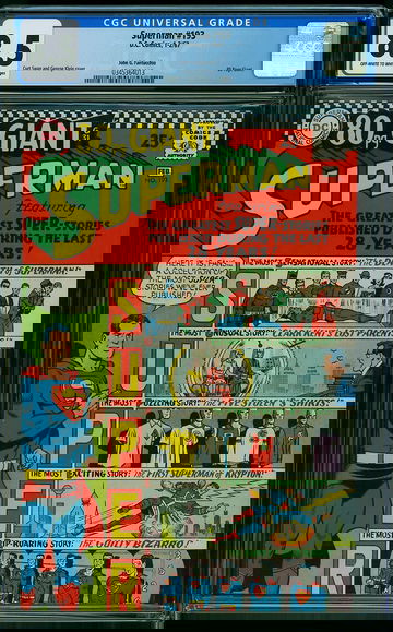 SUPERMAN #193, CGC 8.5 VF+ -- JOHN G. FANTUCCHIO PEDIGREE